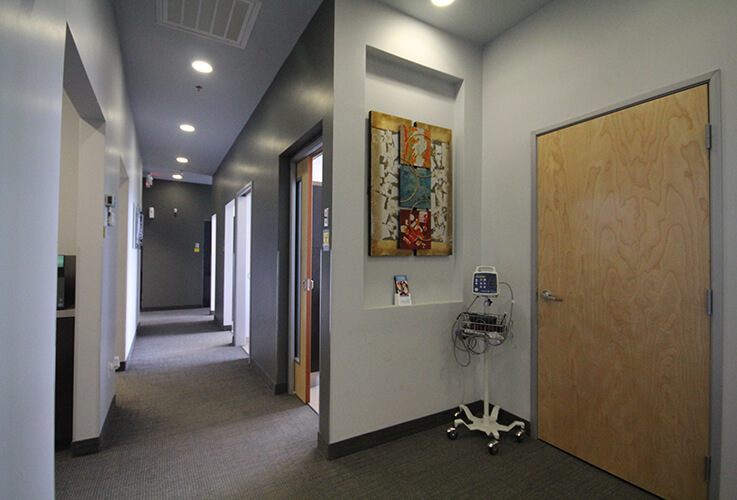 View of the EPO Dental Specialists hallway
